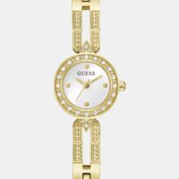 GUESS Montre analogique en acier recyclé Crystal 22,5 mm